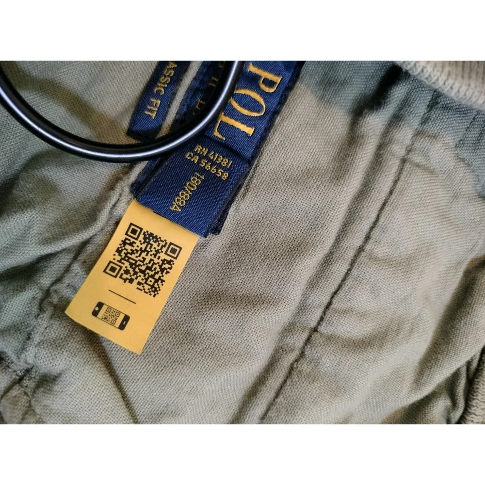 Polo Ralph Lauren Utility Surplus Chino Gorpcore Cargo Shorts Sage Green Large